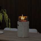 Happy Cocooning Lumi Stone Tabletop Gas Fireplace