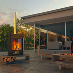 BBQube HeatQube Outdoor Wood Burning Stove Heater Core