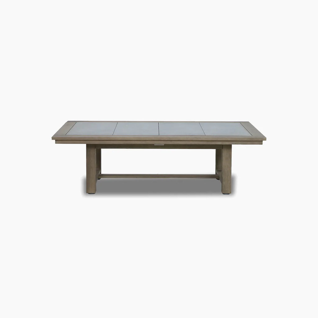Andora 2 Seat Sofa Set with 2 in 1 Table in Weathered Brown