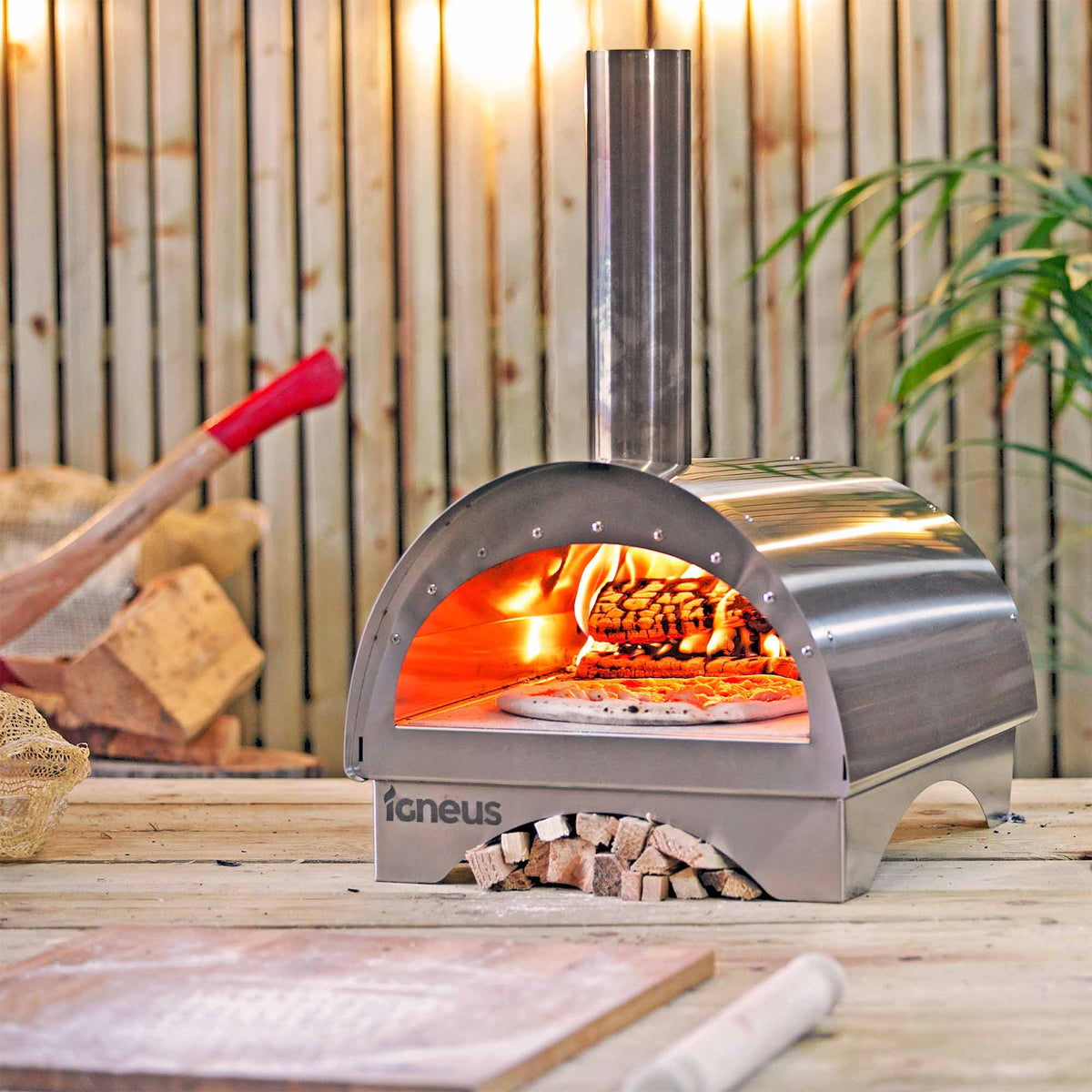 Igneus Minimo Portable Wood‑Fired Pizza Oven