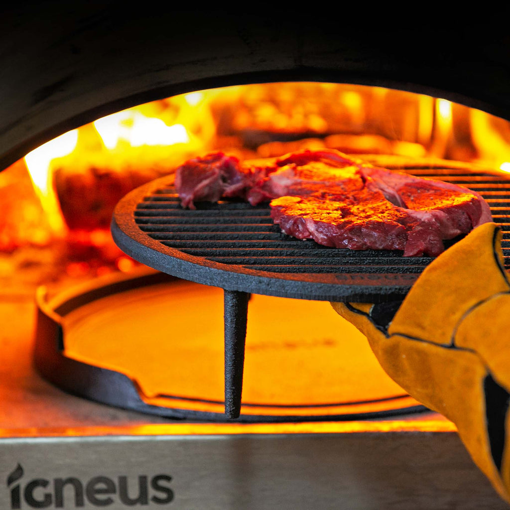 Igneus Cast Iron Tuscan Grill | Pizza Oven Cooking Grate