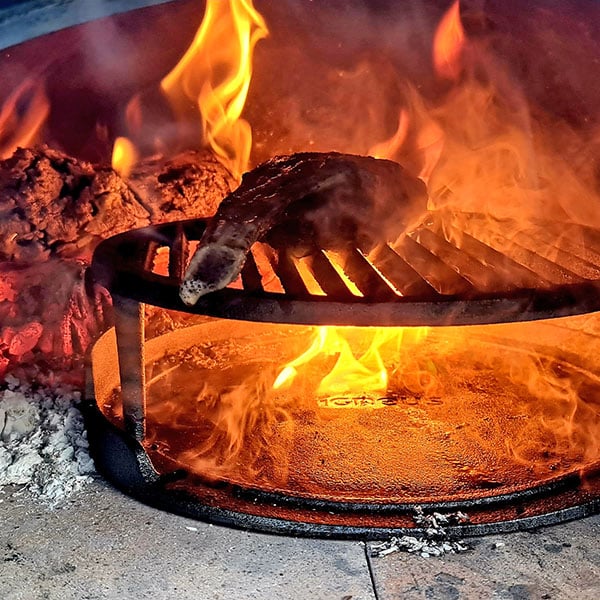 Igneus Cast Iron Tuscan Grill | Pizza Oven Cooking Grate