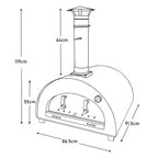 Igneus Pro 750 Wood‑Fired Pizza Oven