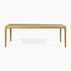 Marlow 8 Seat Dining Set with Wooden Benches in Light Oak