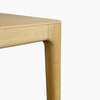 Marlow 8 Seat Dining Set with Woven Benches in Light Oak
