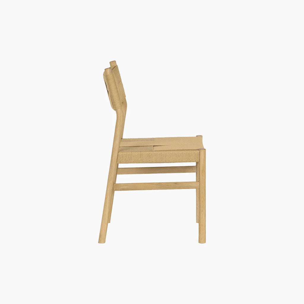 Marlow 8 Seat Dining Set in Light Oak