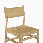 Marlow 8 Seat Dining Set in Light Oak