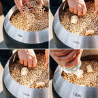 Höfats MOON 45 Fire Bowl with High Stand