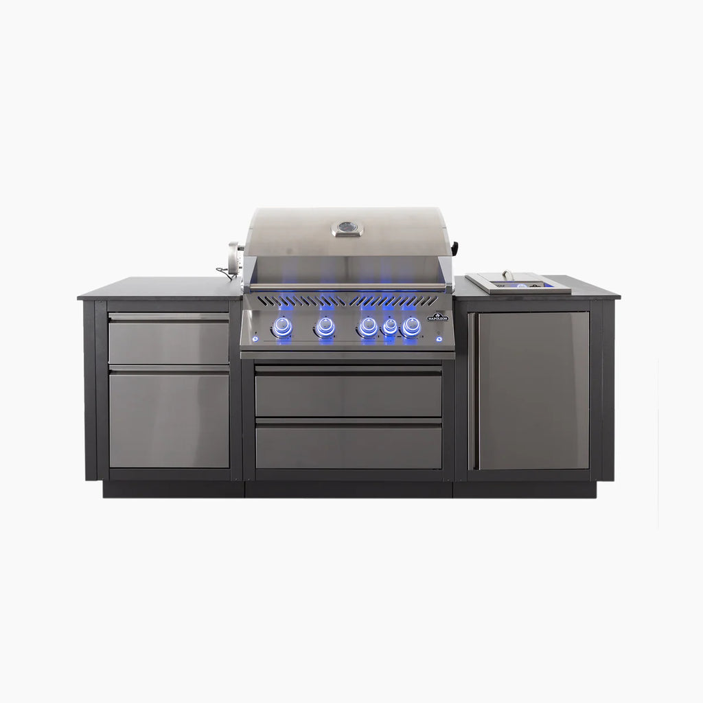 Napoleon Oasis 105 Outdoor Kitchen with Built-in 700 Series Grill