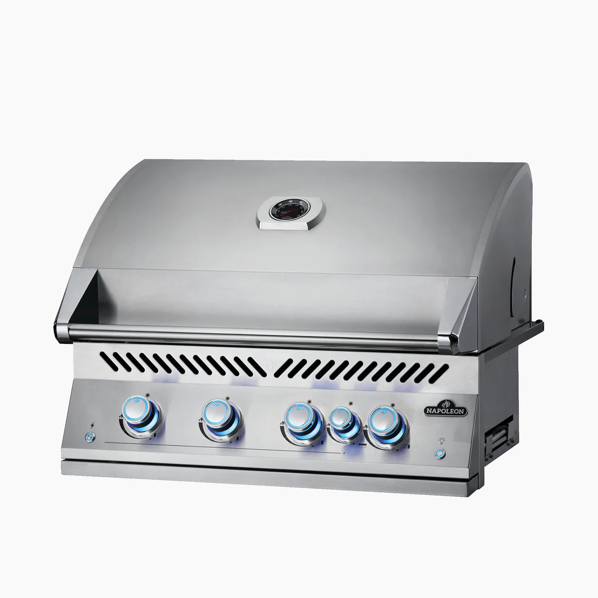 Napoleon 700 Series 32 Inch Built-In Gas Grill With Rear Infrared Burner And Premium Stainless Steel Construction