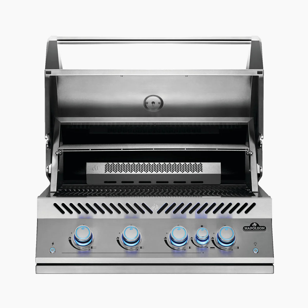 Napoleon 700 Series 32 Inch Built-In Gas Grill With Rear Infrared Burner And Premium Stainless Steel Construction