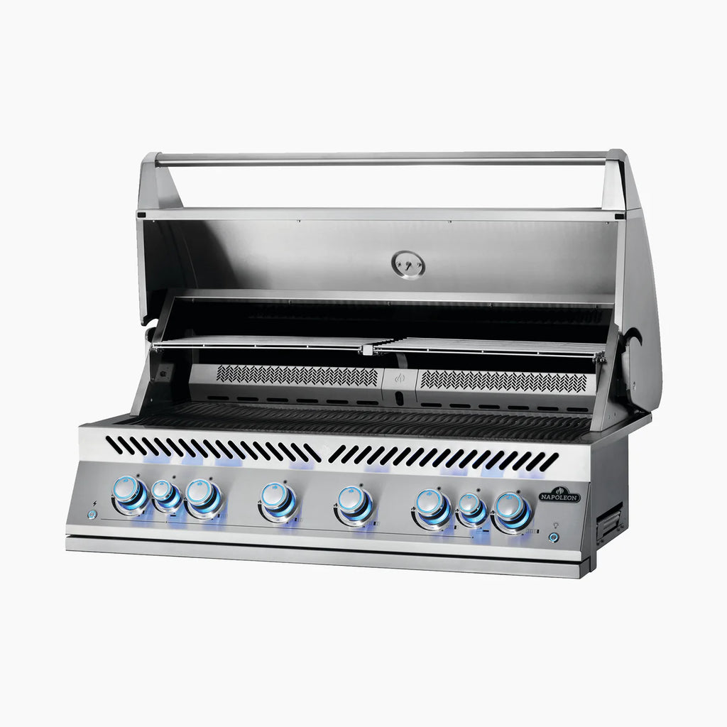 Napoleon 700 Series 44 Inch Built In Gas Grill With Dual Rear Infrared Burners Stainless Steel