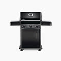 Napoleon Rogue 425 Gas Grill Three Burner Propane Battery Free Ignition Cast Iron Grids