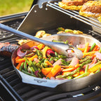 Napoleon Rogue 365 Propane Gas Grill Black Two Burners Cast Iron Grids Premium Outdoor