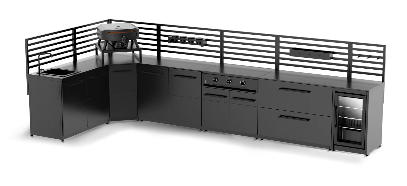 Cozze Elements Outdoor Kitchen Corner Module