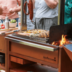 Barbecook Pedro Asado In Corten And Stainless Steel BBQ