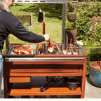 Barbecook Pedro Asado In Corten And Stainless Steel BBQ