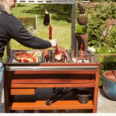 Barbecook Pedro Asado In Corten And Stainless Steel BBQ