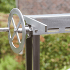 Barbecook Pedro Asado In Corten And Stainless Steel BBQ