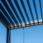 PergoSTET Lite Neo 3m x 7m Metal Rectangular Pergola in Grey