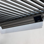 PergoSTET 2400W Smart Aluminum Pergola Heater with WiFi & Bluetooth Integration - Black
