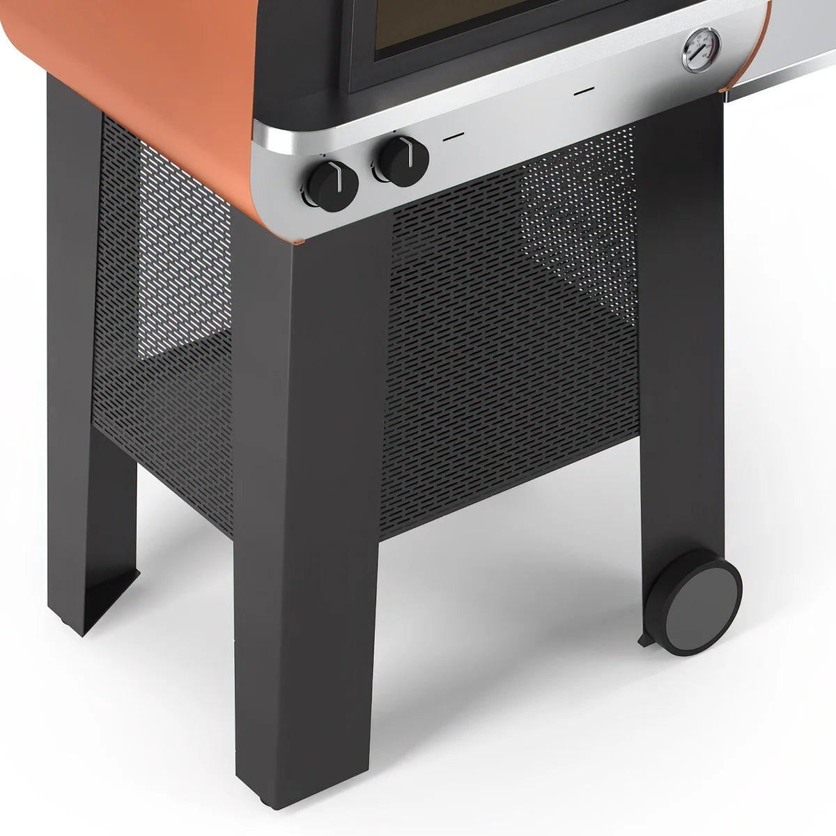Fontana Piero Gas & Wood Pizza Oven Including Trolley
