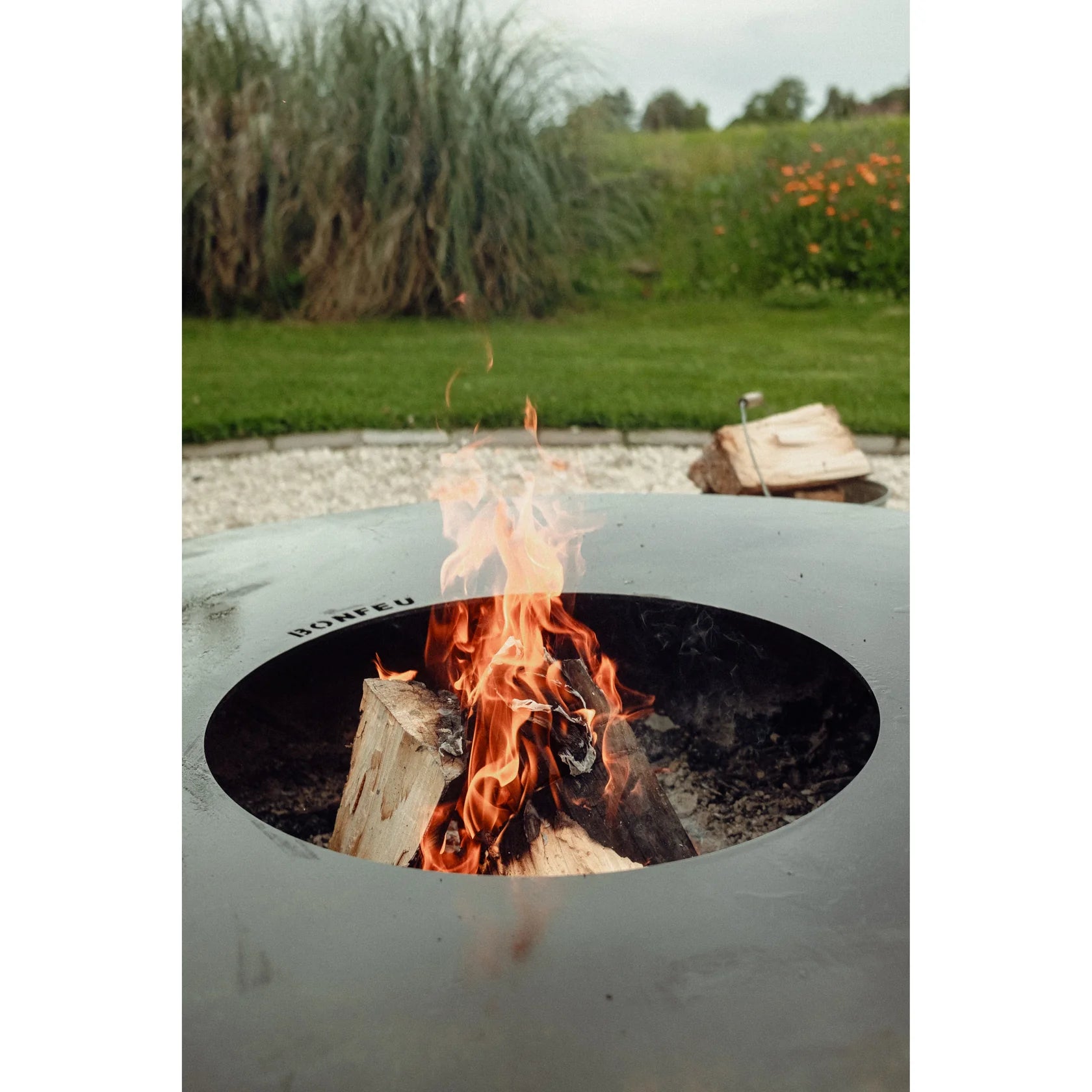 BonFeu Fire Pit Plancha Full Circle BBQ