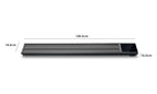 PergoSTET 2400W Smart Aluminum Pergola Heater with WiFi & Bluetooth Integration - Black