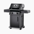Napoleon Rogue 365 Propane Gas Grill Black Two Burners Cast Iron Grids Premium Outdoor