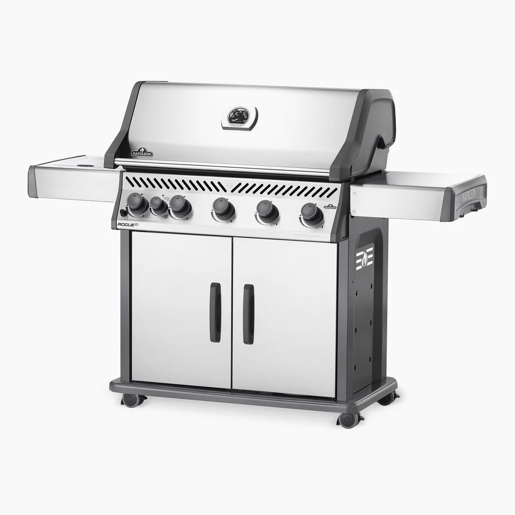 Napoleon Rogue XT 625 Propane Stainless Steel Gas Grill With Infrared Side Burner