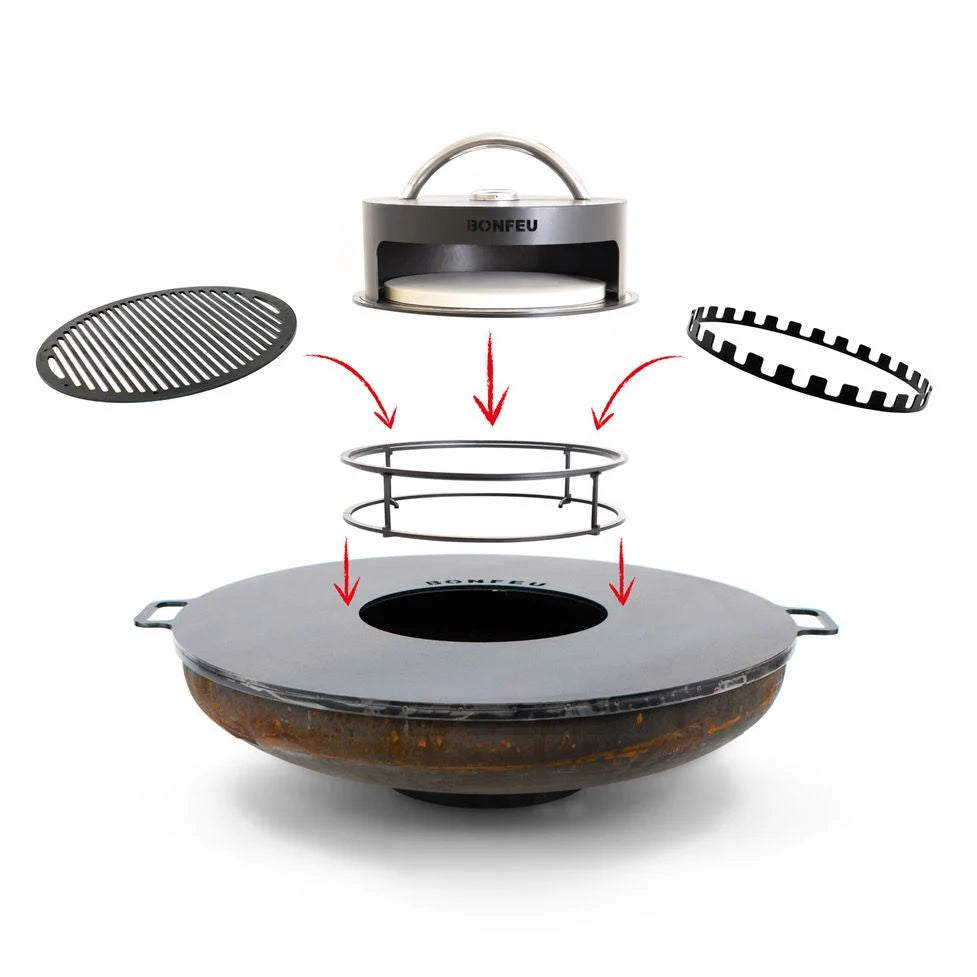BonFeu Skewers Ring BBQ