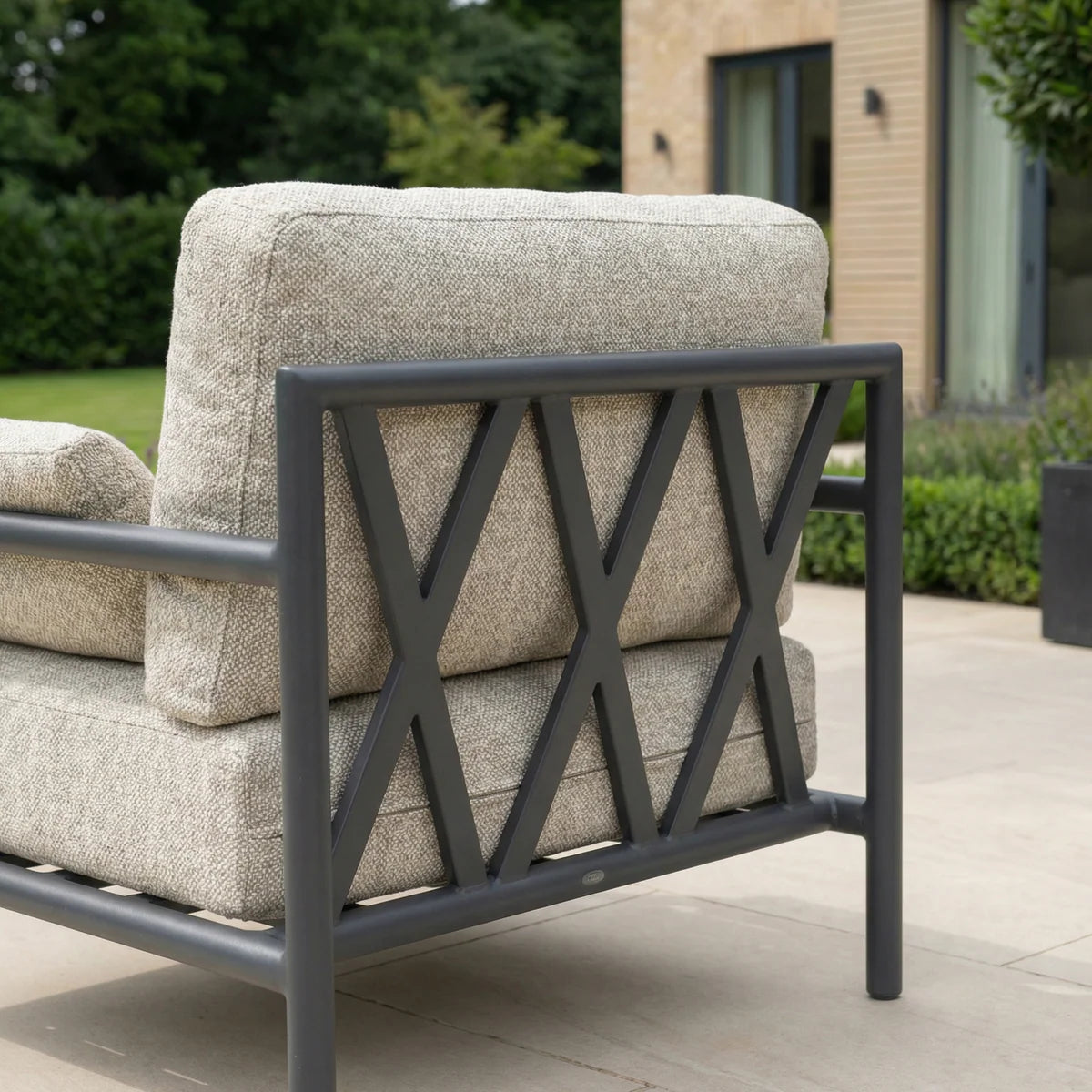 Sorelli 2 Seat Sofa Set in Truffle