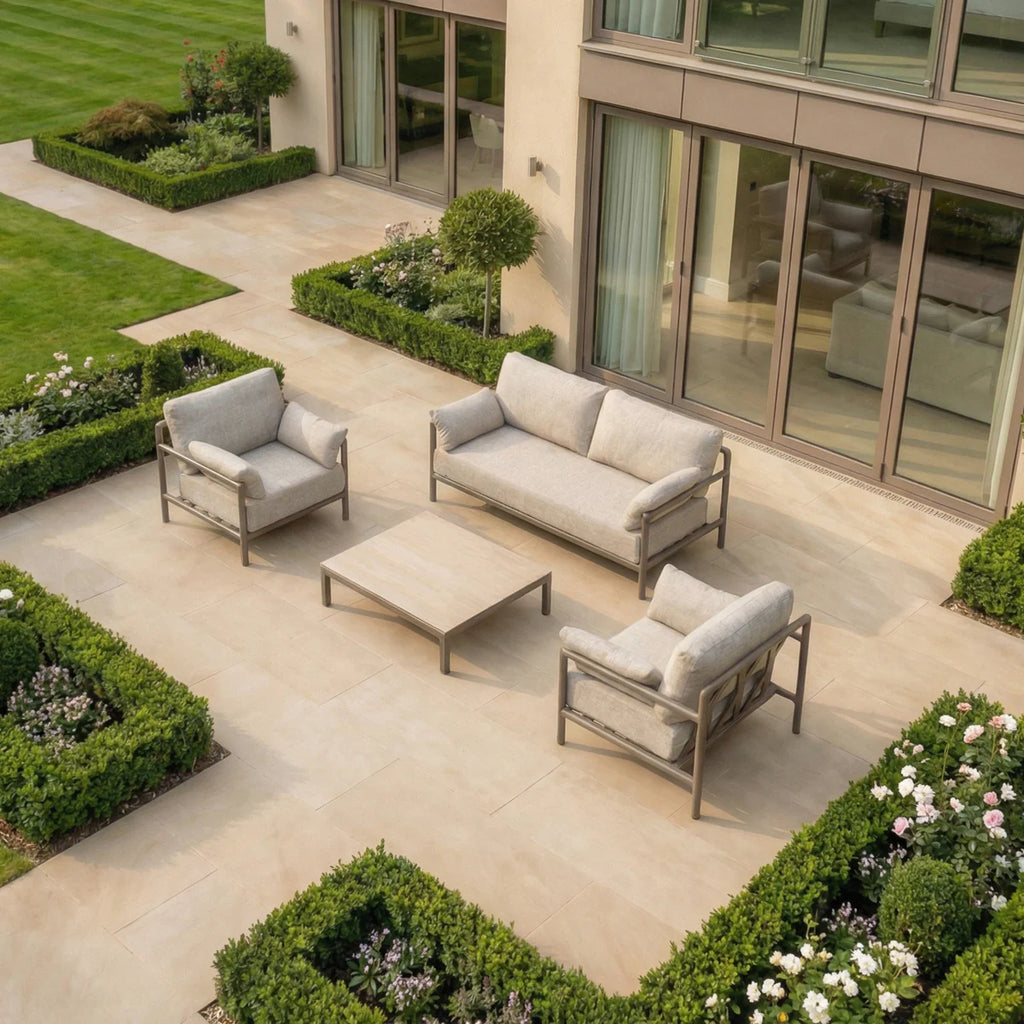 Sorelli 2 Seat Sofa Set in Oatmeal