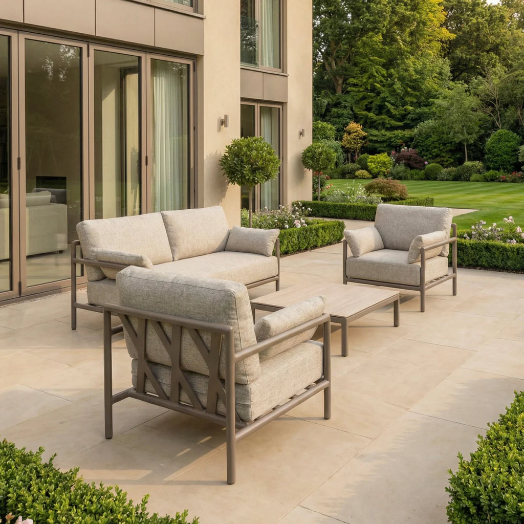 Sorelli 2 Seat Sofa Set in Oatmeal