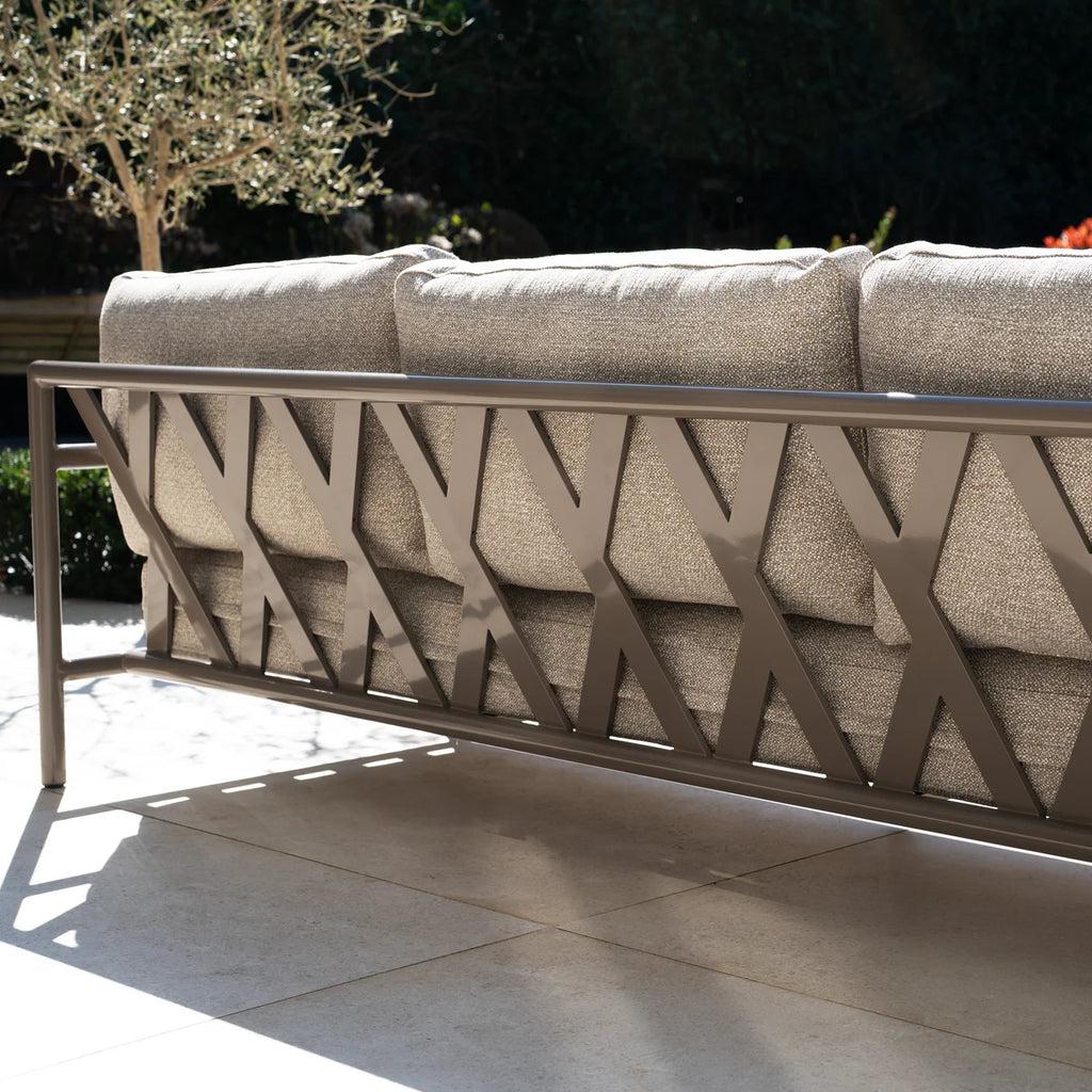Sorelli U Shape Corner Sofa Set in Oatmeal
