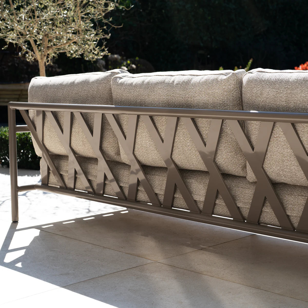 Sorelli U Shape Corner Sofa Set in Oatmeal