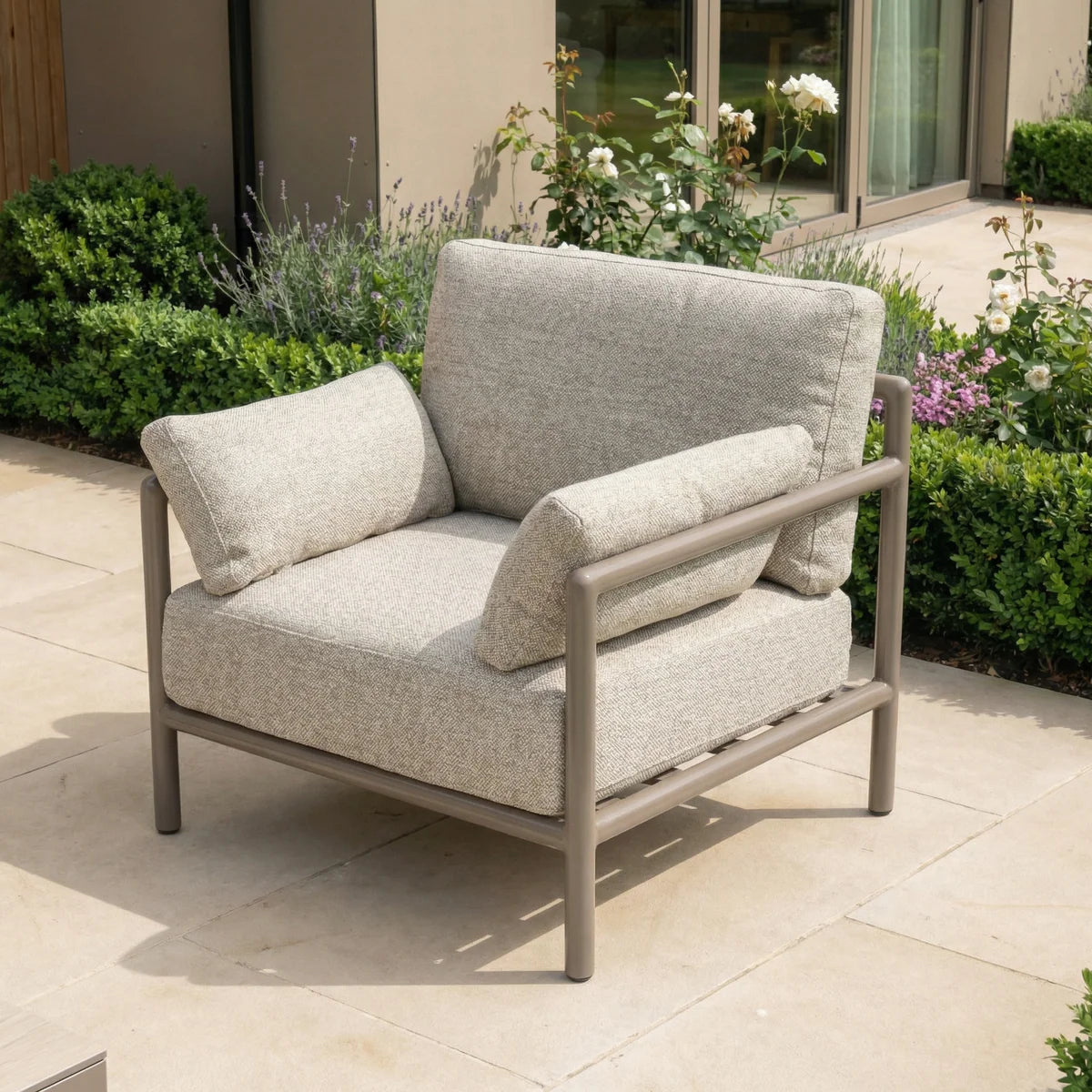 Sorelli 2 Seat Sofa Set in Oatmeal