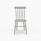 Burford 8 Seat Extending Dining Set with Spindleback Dining Chair in Pebble Grey