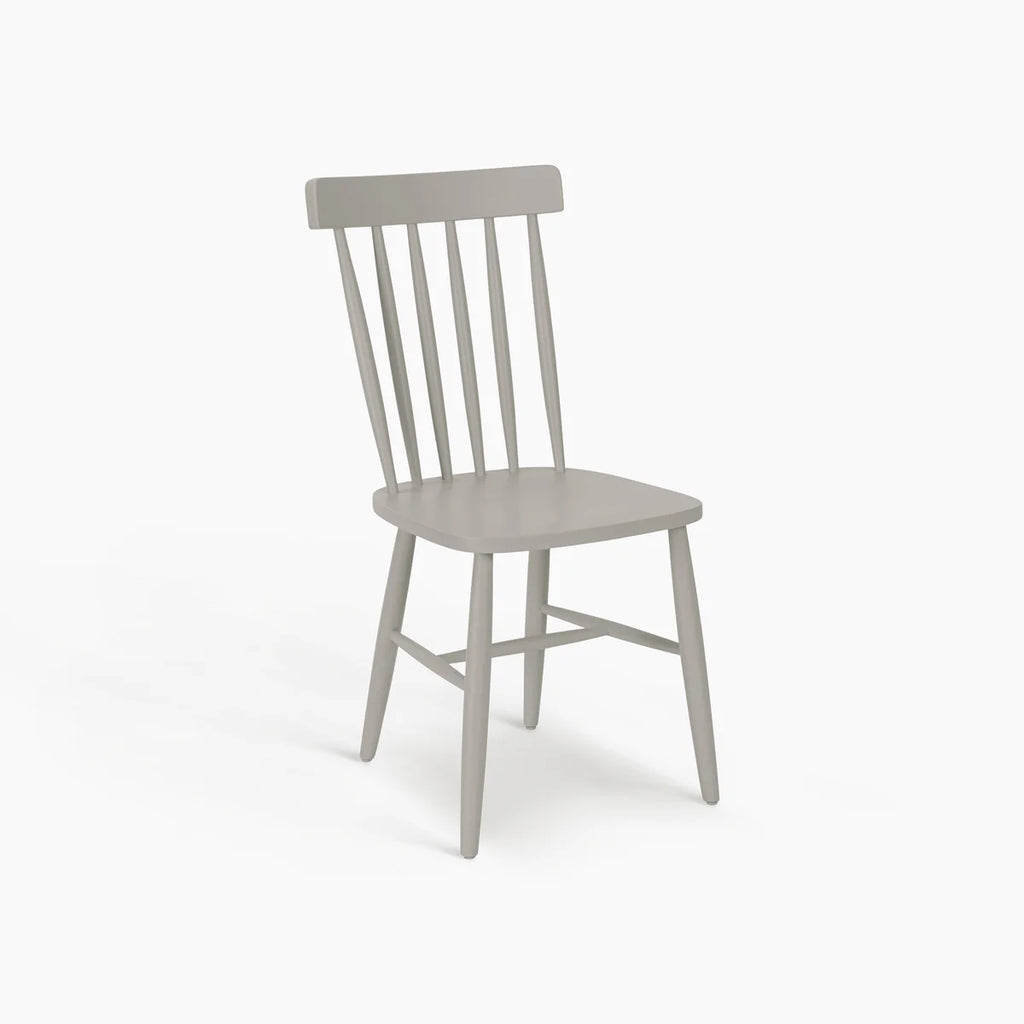 Burford 8 Seat Extending Dining Set with Spindleback Dining Chair in Pebble Grey