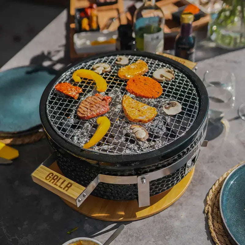 GRLLR Tokyo Shichirin Table Grill BBQ in 3 Colours