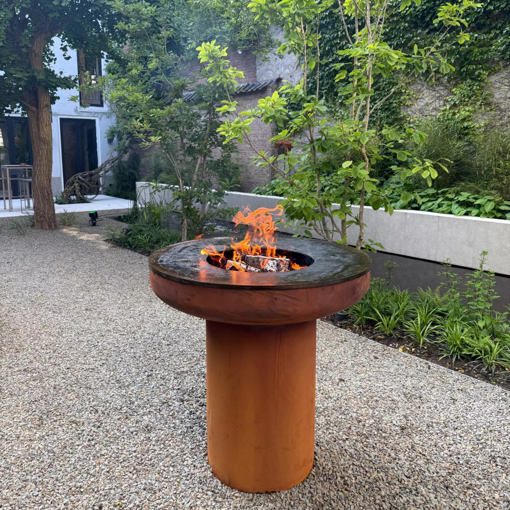 BonFeu BonBiza Corten XL BBQ Plancha Fire Pit