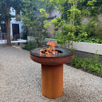 BonFeu BonBiza Corten XL BBQ Plancha Fire Pit