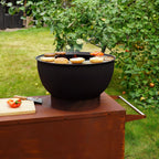 HEAT Trolle Outdoor Cooking Station Kitchen Rust