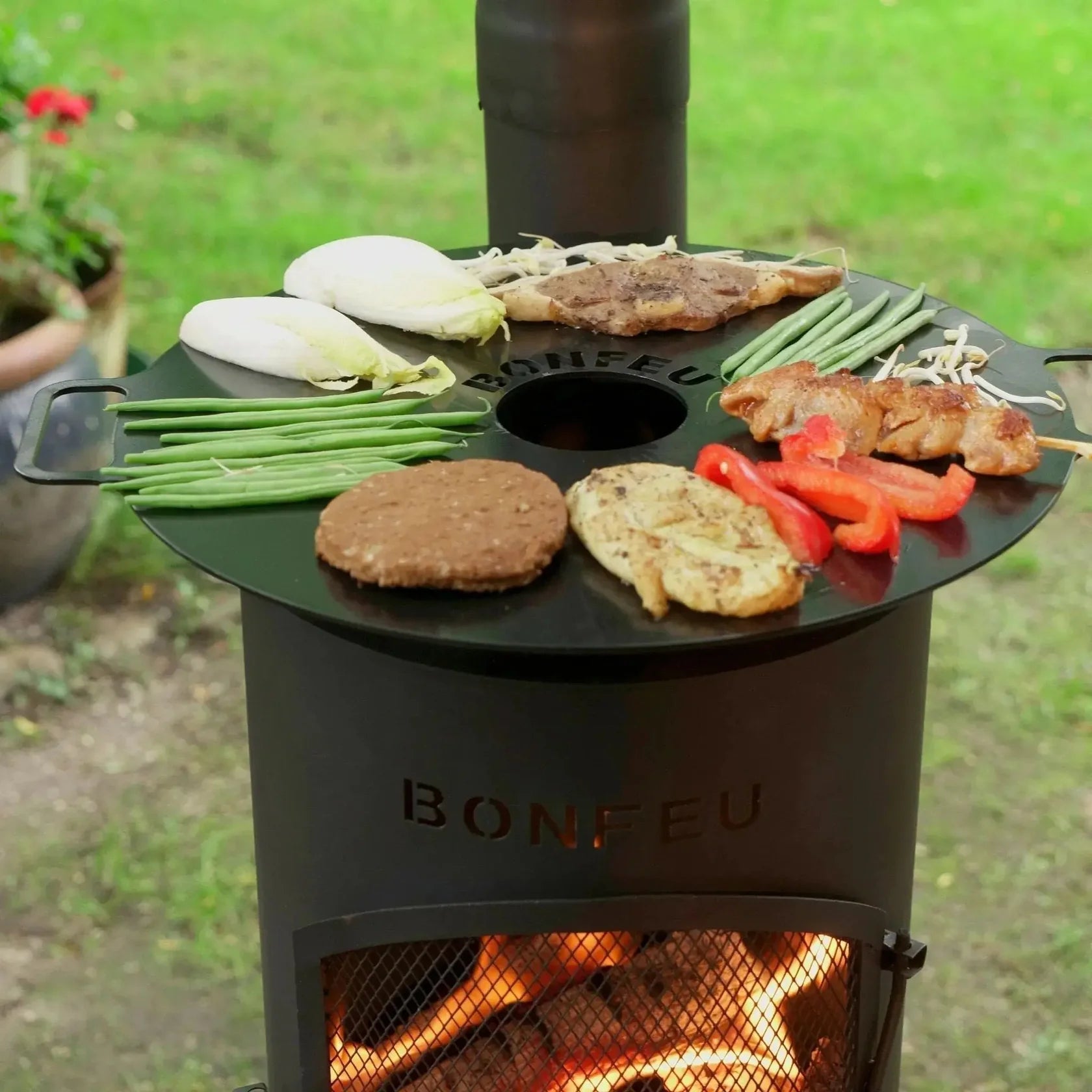 BonFeu BonGiano LP Outdoor Fireplace