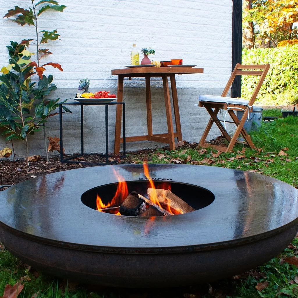 BonFeu Fire Pit Plancha Full Circle BBQ