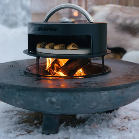 BonFeu Fire Pit Plancha Full Circle BBQ