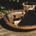 BonFeu Fire Pit Plancha Half Circle BBQ