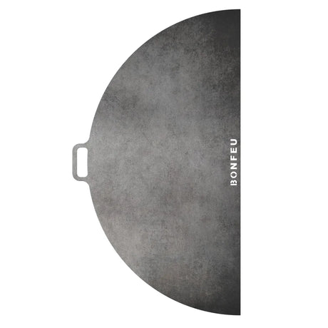BonFeu Fire Pit Plancha Half Circle BBQ