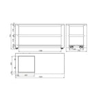 Clementi Multifunction Worktop – Premium Pizza Oven Stand & Prep Table