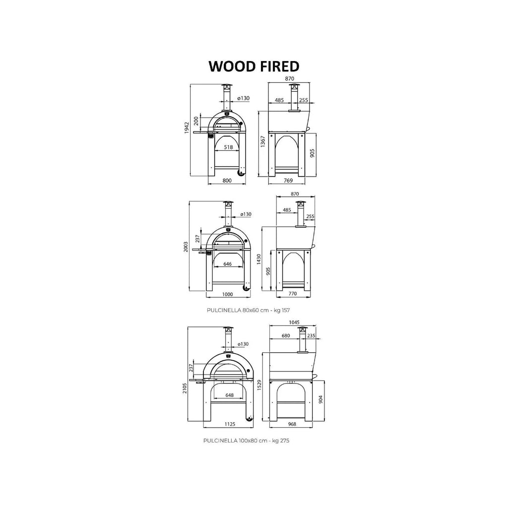 Clementi Standard Pizza Oven Stand